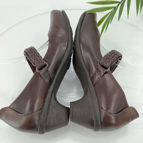 NAOT Forward Mary Janes Women's 6 37 Brown Leather Low Heel Comfort Shoes - Picture 12 of 14